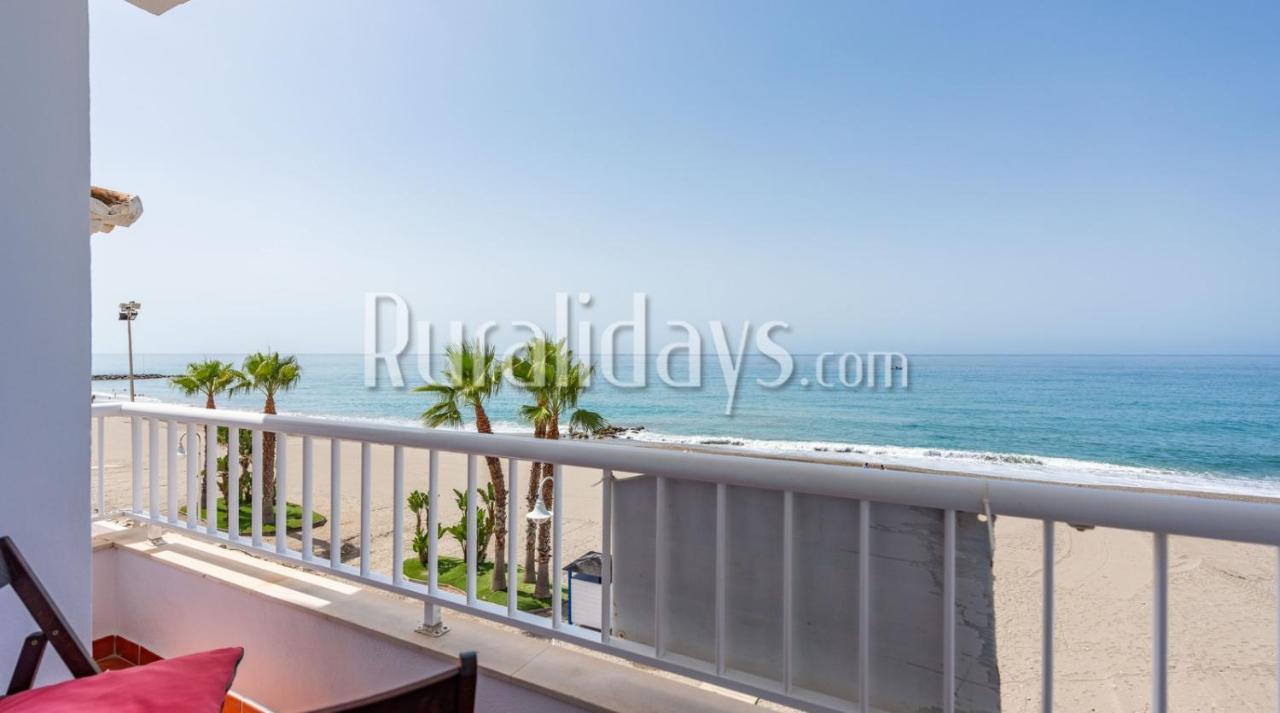 Algarrobo Costa Primera Linea De Playa Duplex Kültér fotó