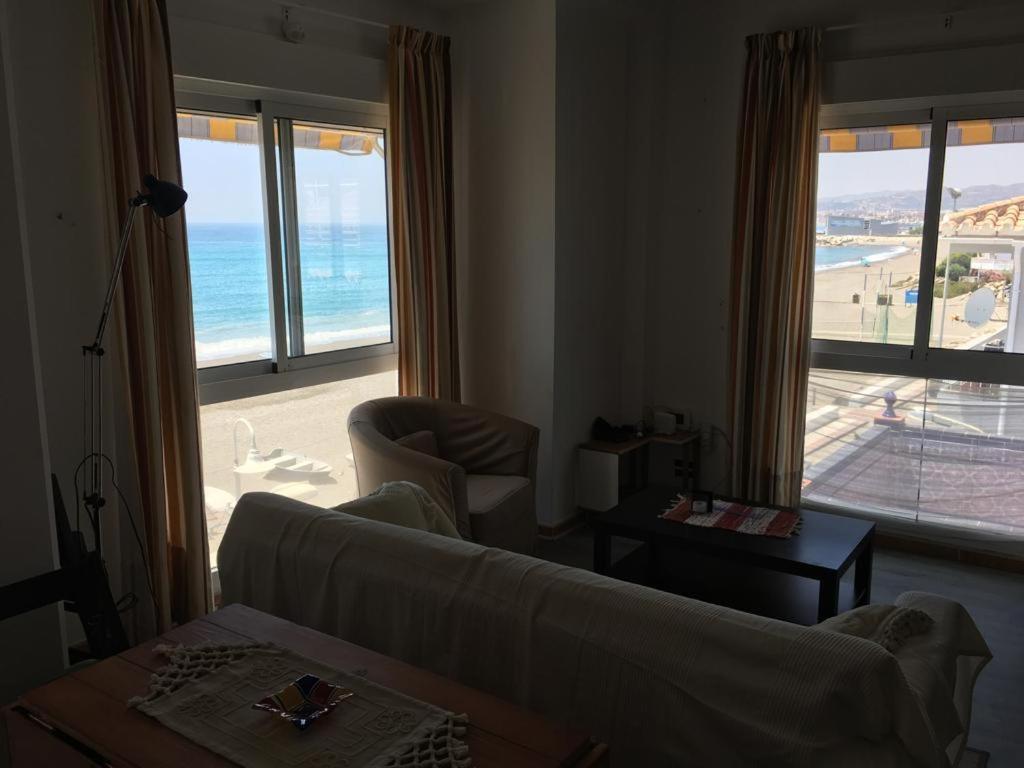 Algarrobo Costa Primera Linea De Playa Duplex Kültér fotó