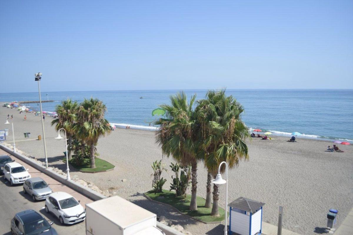 Algarrobo Costa Primera Linea De Playa Duplex Kültér fotó